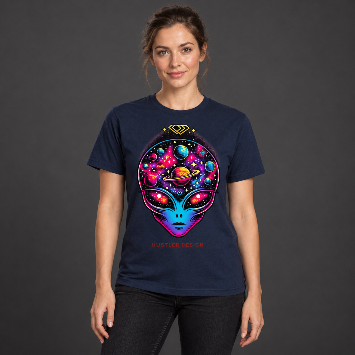 Streetwear T-Shirt Unisex – Alien 02 (HD08)