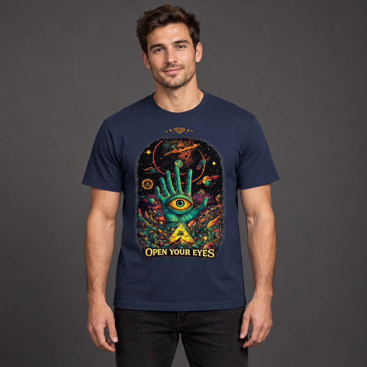 Streetwear T-Shirt Unisex – OPEN YOUR EYES (HD08)
