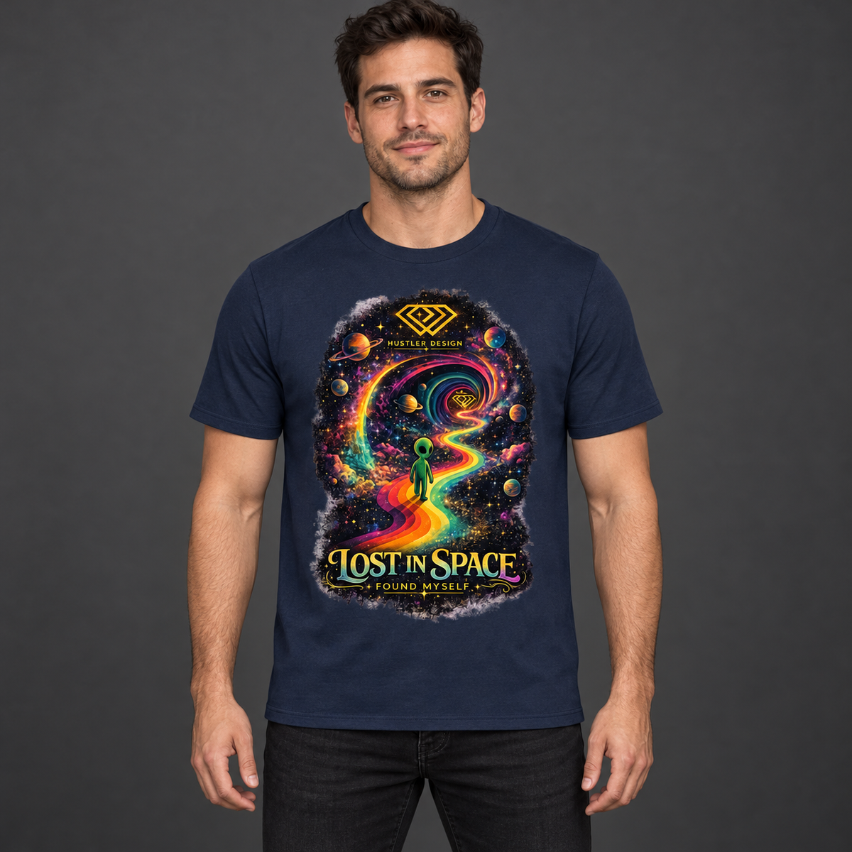 Streetwear T-Shirt Unisex – LOST IN SPACE (HD08)