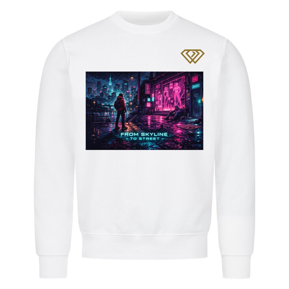 Streetwear Sweatshirt Unisex – FROM SKYLINE TO STREET (HD01) - Hustler Design