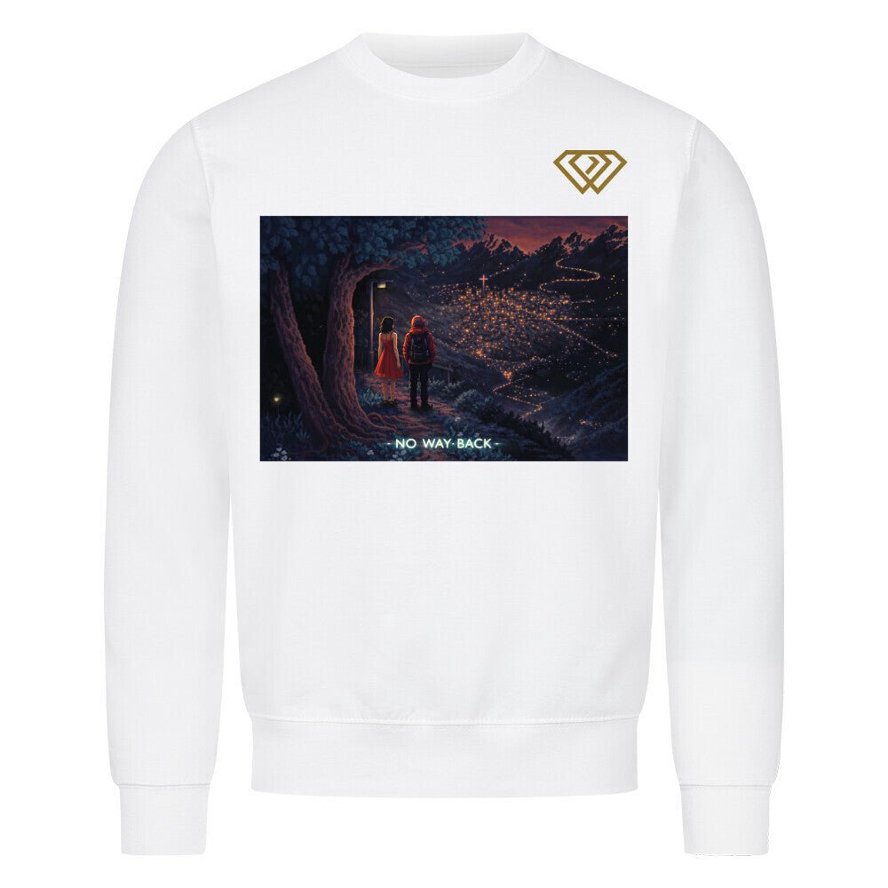 Streetwear Sweatshirt Unisex – NO WAY BACK (HD01) - Hustler Design
