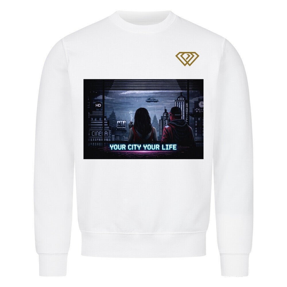 Streetwear Sweatshirt Unisex – YOUR CITY YOUR LIFE (HD01) - Hustler Design