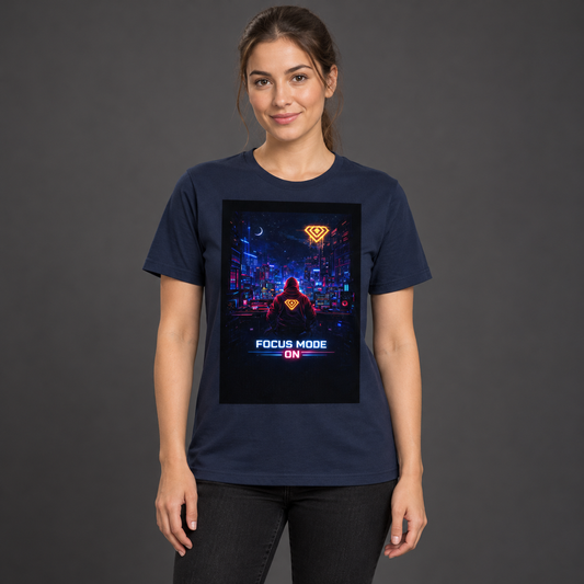 Streetwear T-Shirt Unisex – FOCUS MODE ON (HD3)