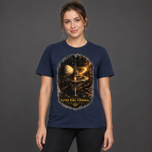 Streetwear T-Shirt Unisex – OUTER RING TERMINAL (HD05)