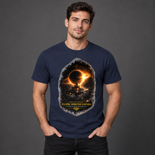 Streetwear T-Shirt Unisex – ECLIPSE MONITOR STATION (HD05)