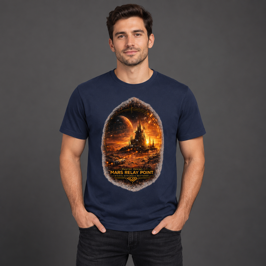 Streetwear T-Shirt Unisex – MARS RELAY POINT (HD05)