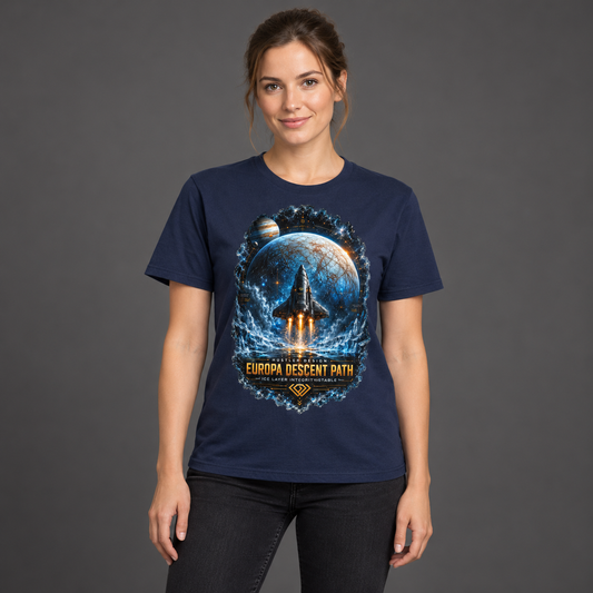 Streetwear T-Shirt Unisex – EUROPA DESCENT PATH (HD05)