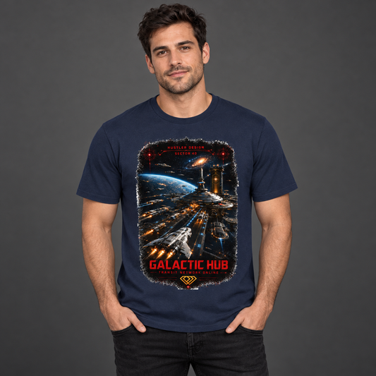 Streetwear T-Shirt Unisex – GALACTIC HUB (HD05)