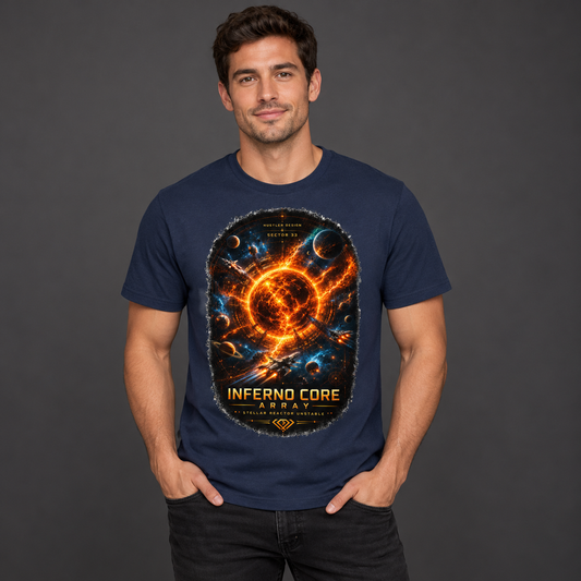 Streetwear T-Shirt Unisex – INFERNO CORE (HD05)