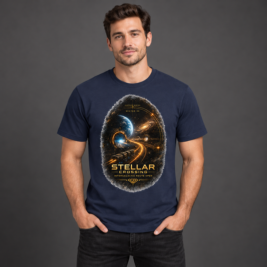 Streetwear T-Shirt Unisex – STELLAR CROSSING (HD05)