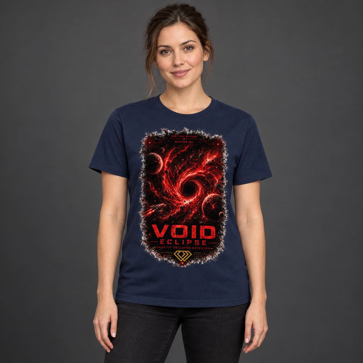 Streetwear T-Shirt Unisex – VOID ECLIPSE (HD05)