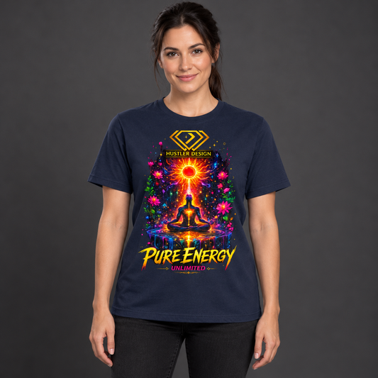 Streetwear T-Shirt Unisex – PURE ENERGY  (HD08)