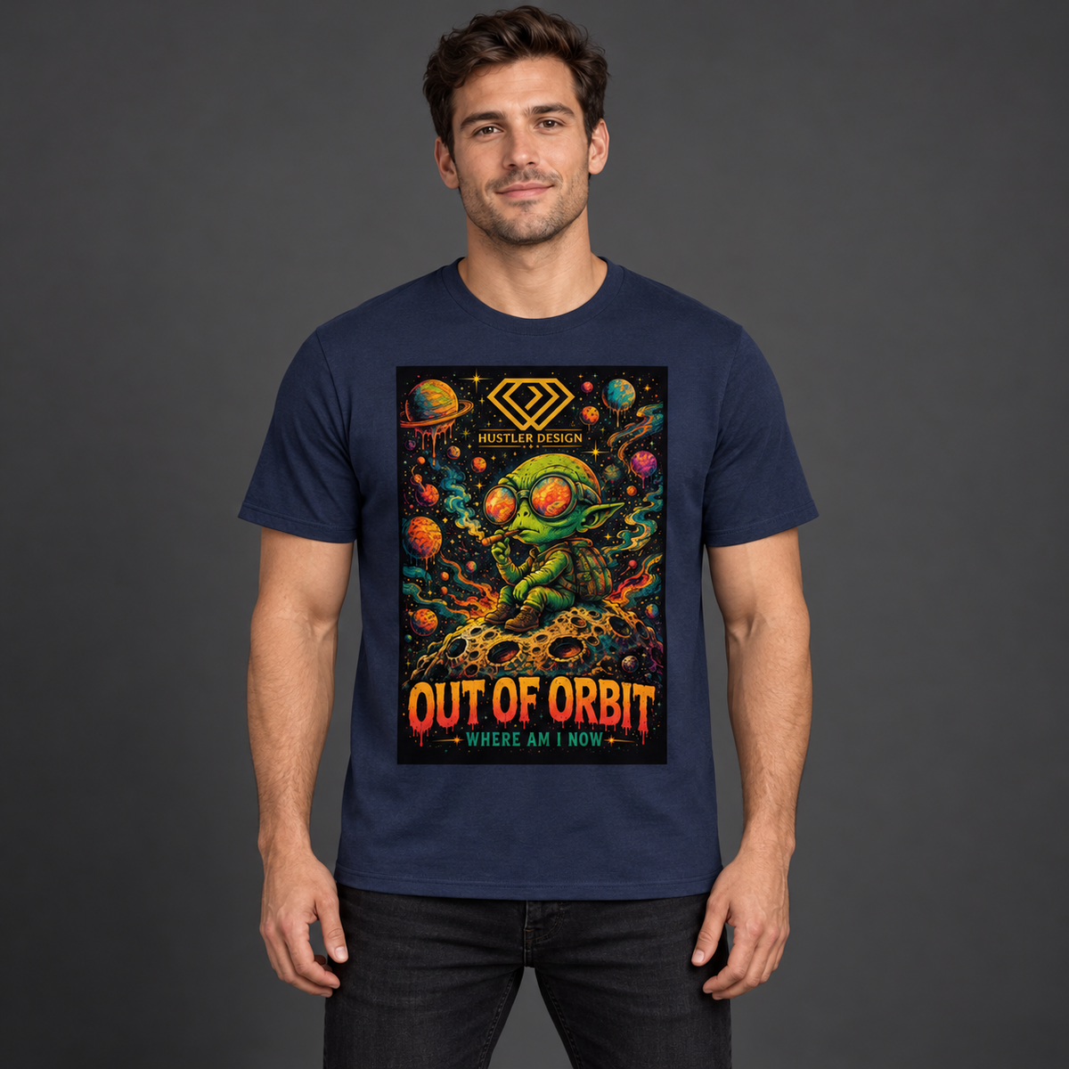 Streetwear T-Shirt Unisex – OUT OF ORBIT   (HD08)