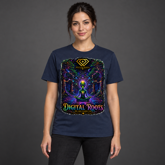 Streetwear T-Shirt Unisex – DIGITAL ROOTS  (HD08)
