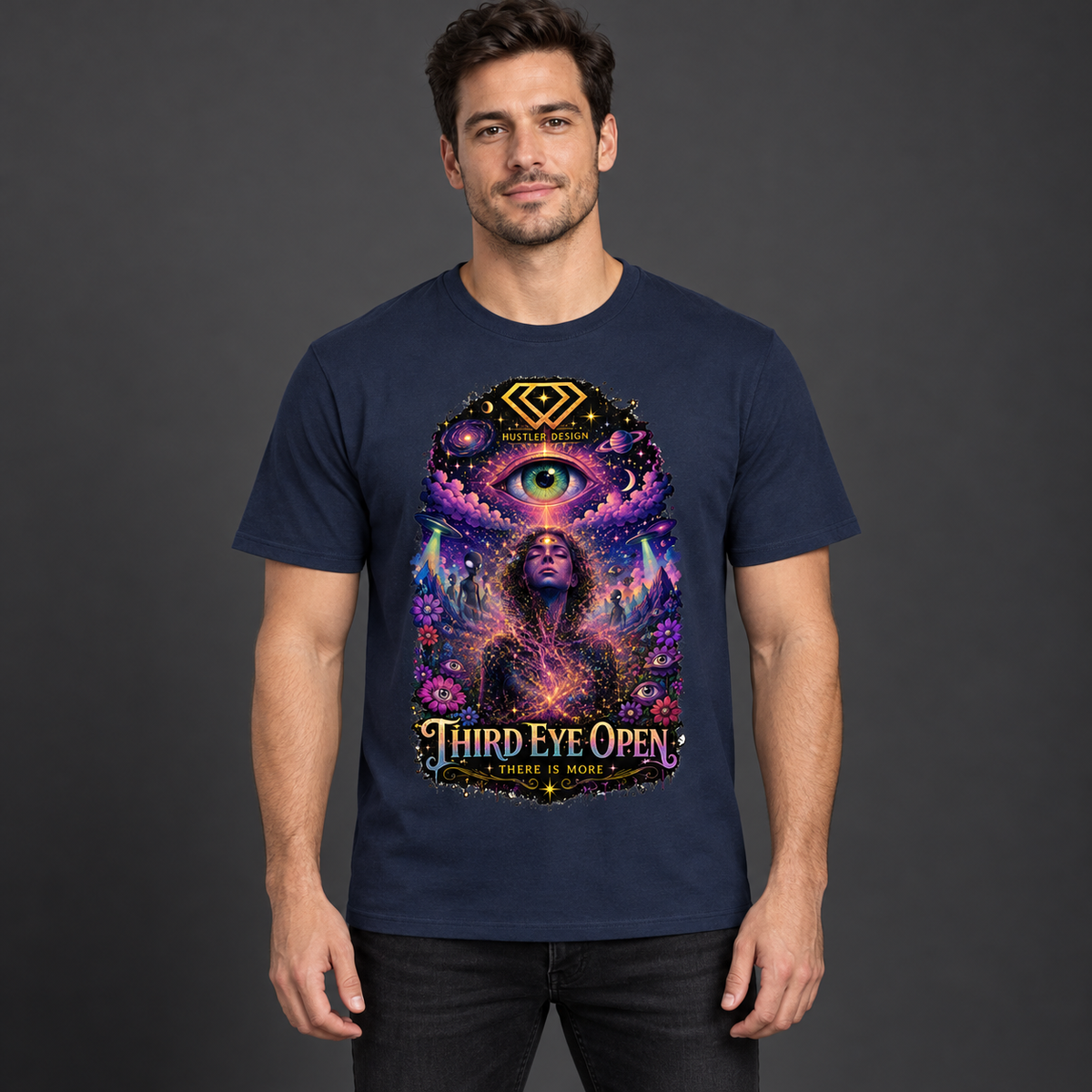 Streetwear T-Shirt Unisex – THIRD EYE OPEN (HD08)