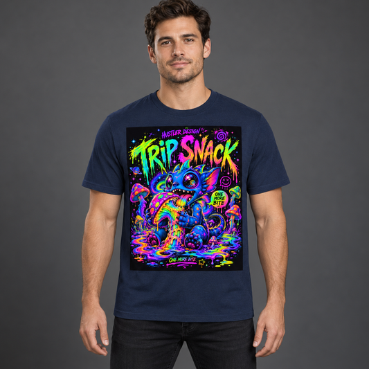 Streetwear T-Shirt Unisex – TRIP SNACK   (HD08)