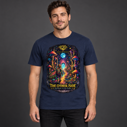 Streetwear T-Shirt Unisex –THE OTHER SIDE   (HD08)