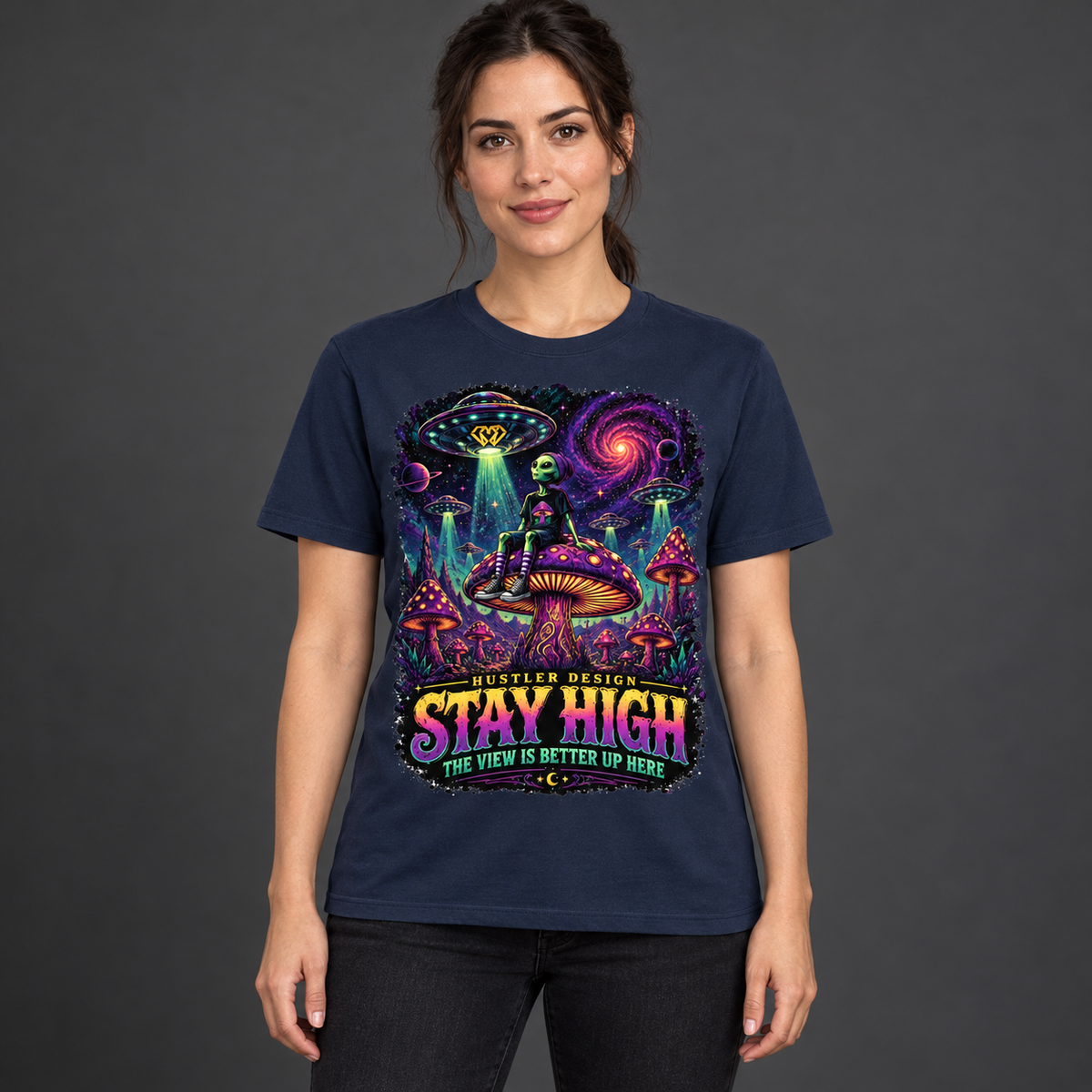 Streetwear T-Shirt Unisex – STAY HIGH  (HD08)