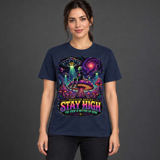Streetwear T-Shirt Unisex – STAY HIGH  (HD08)