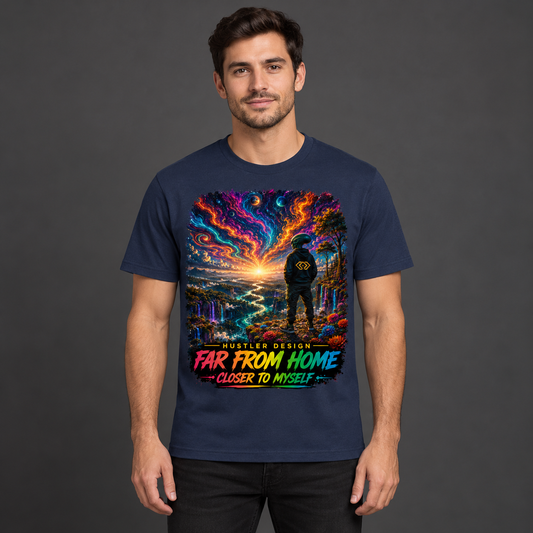 Streetwear T-Shirt Unisex – FAR FROM HOME   (HD08)