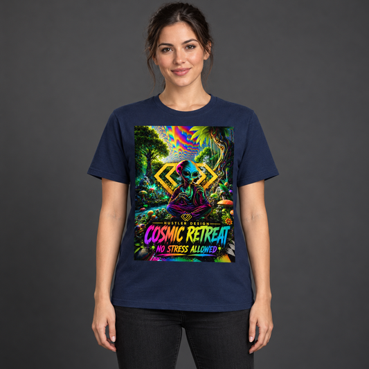 Streetwear T-Shirt Unisex – COSMIC RETREAT   (HD08)