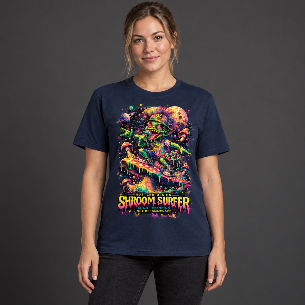 Streetwear T-Shirt Unisex – SHROOMSURFER   (HD08)