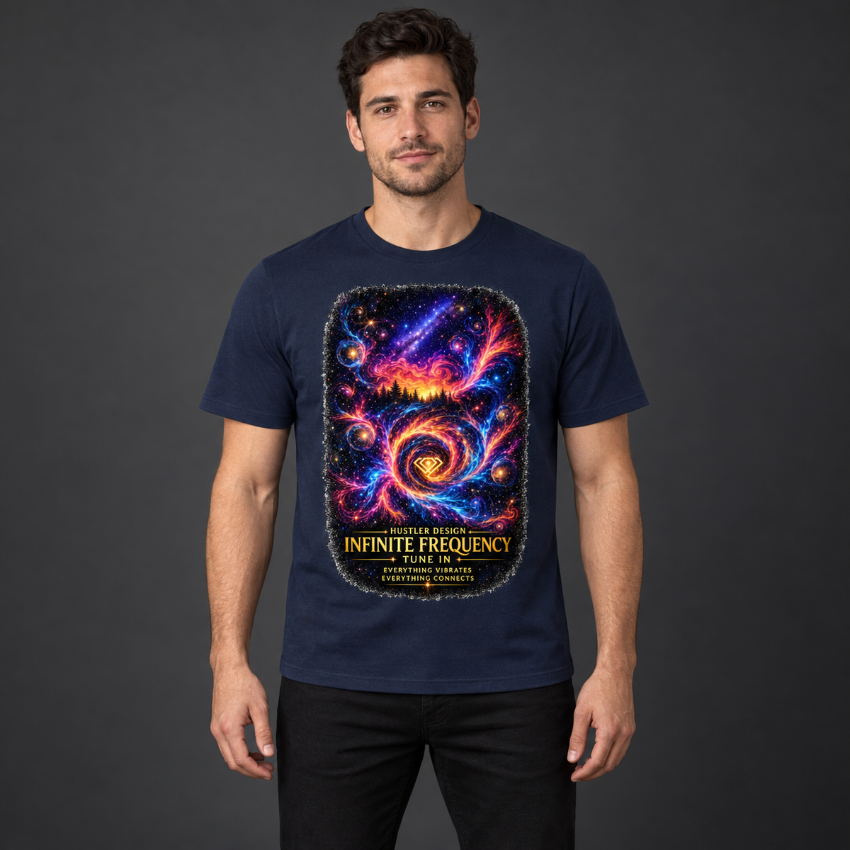 Streetwear T-Shirt Unisex – INFINITIVE FREQUENCY (HD08)