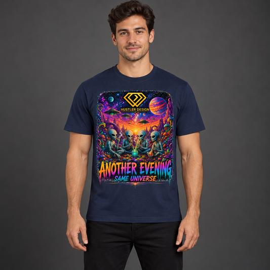 Streetwear T-Shirt Unisex – ANOTHER EVENING SAME UNIVERSE (HD08)
