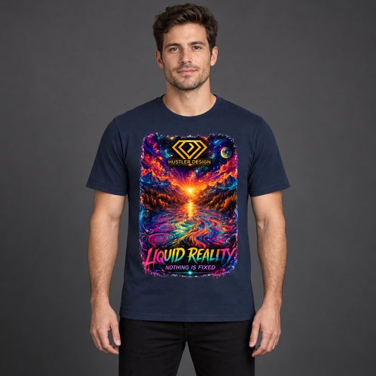 Streetwear T-Shirt Unisex – LIQUID REALITY (HD08)