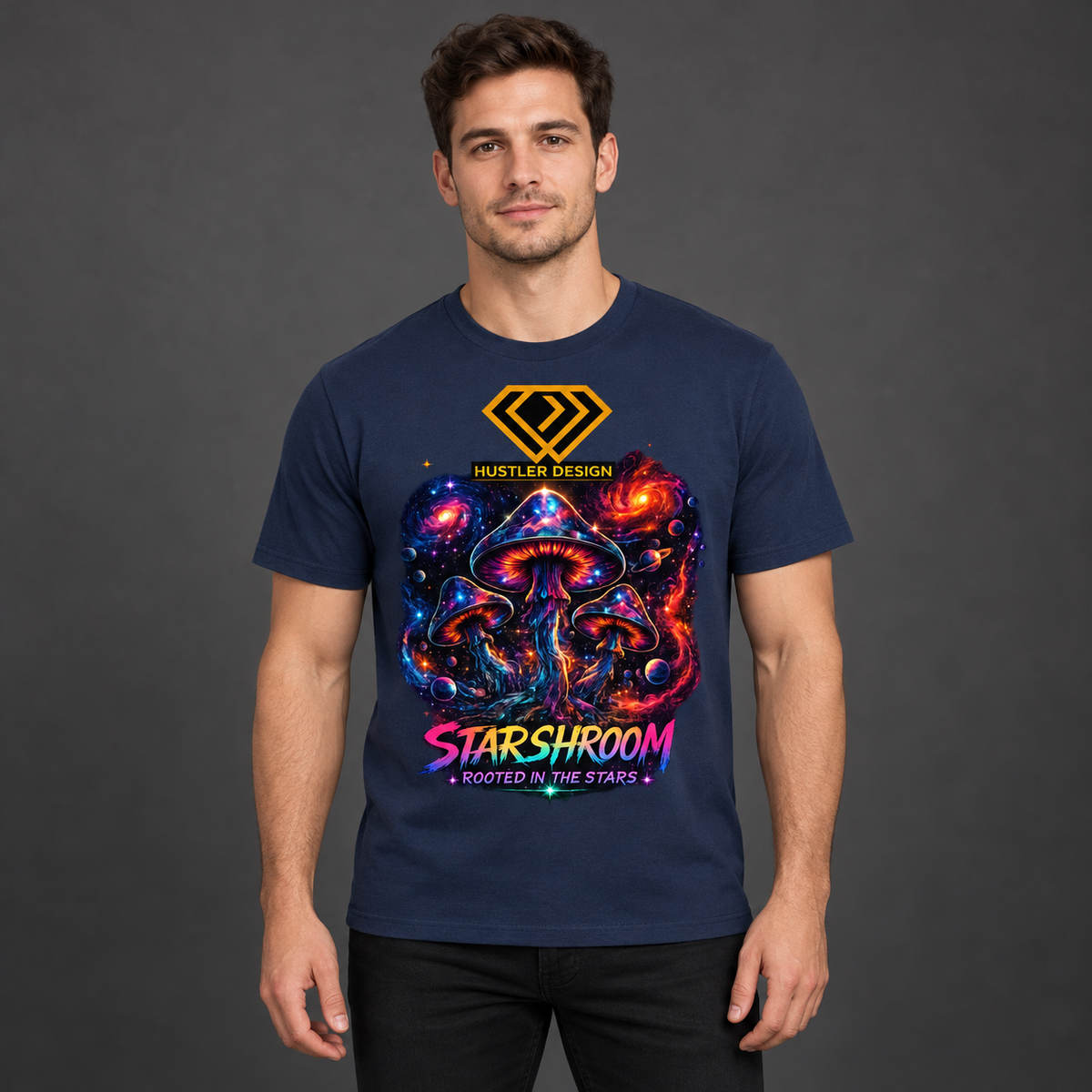 Streetwear T-Shirt Unisex – STARSHROOM (HD08)