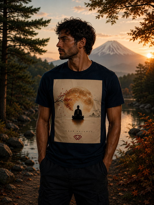 T-Shirt –  Zen Aesthetic Unisex - INNER BALANCE (HD07)