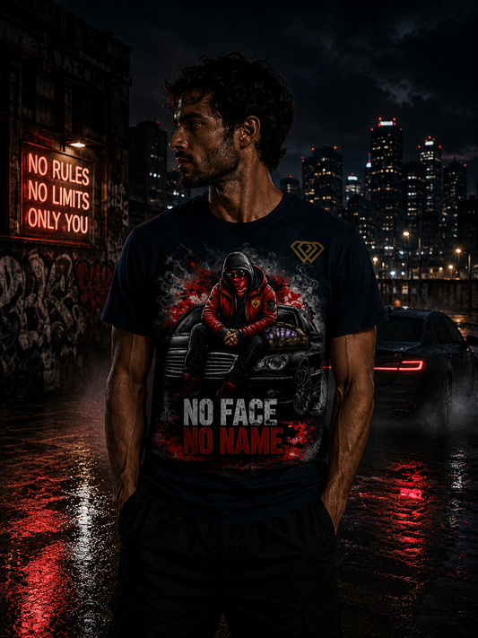 Streetwear T-Shirt Unisex – NO FACE NO NAME (HD3)