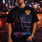 Streetwear T-Shirt Unisex – CITY LIGHTS (HD1)