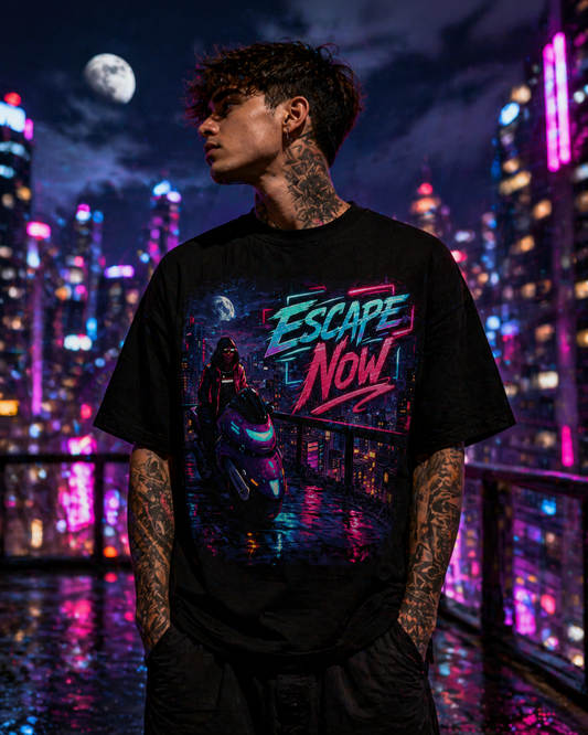 Streetwear T-Shirt Unisex – ESCAPE NOW/001 (HD1)