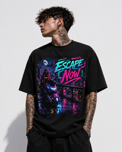 Streetwear T-Shirt Unisex – ESCAPE NOW/001 (HD1)