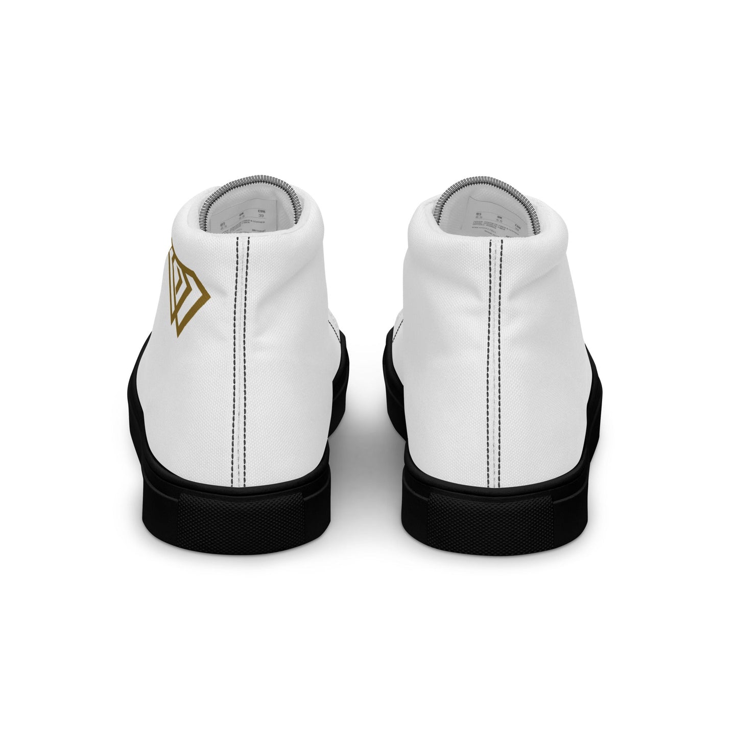 HD Men’s high top canvas shoes - Hustler Design
