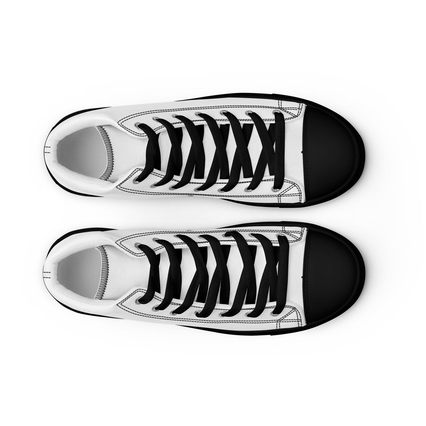 HD Men’s high top canvas shoes - Hustler Design