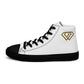 HD Men’s high top canvas shoes - Hustler Design