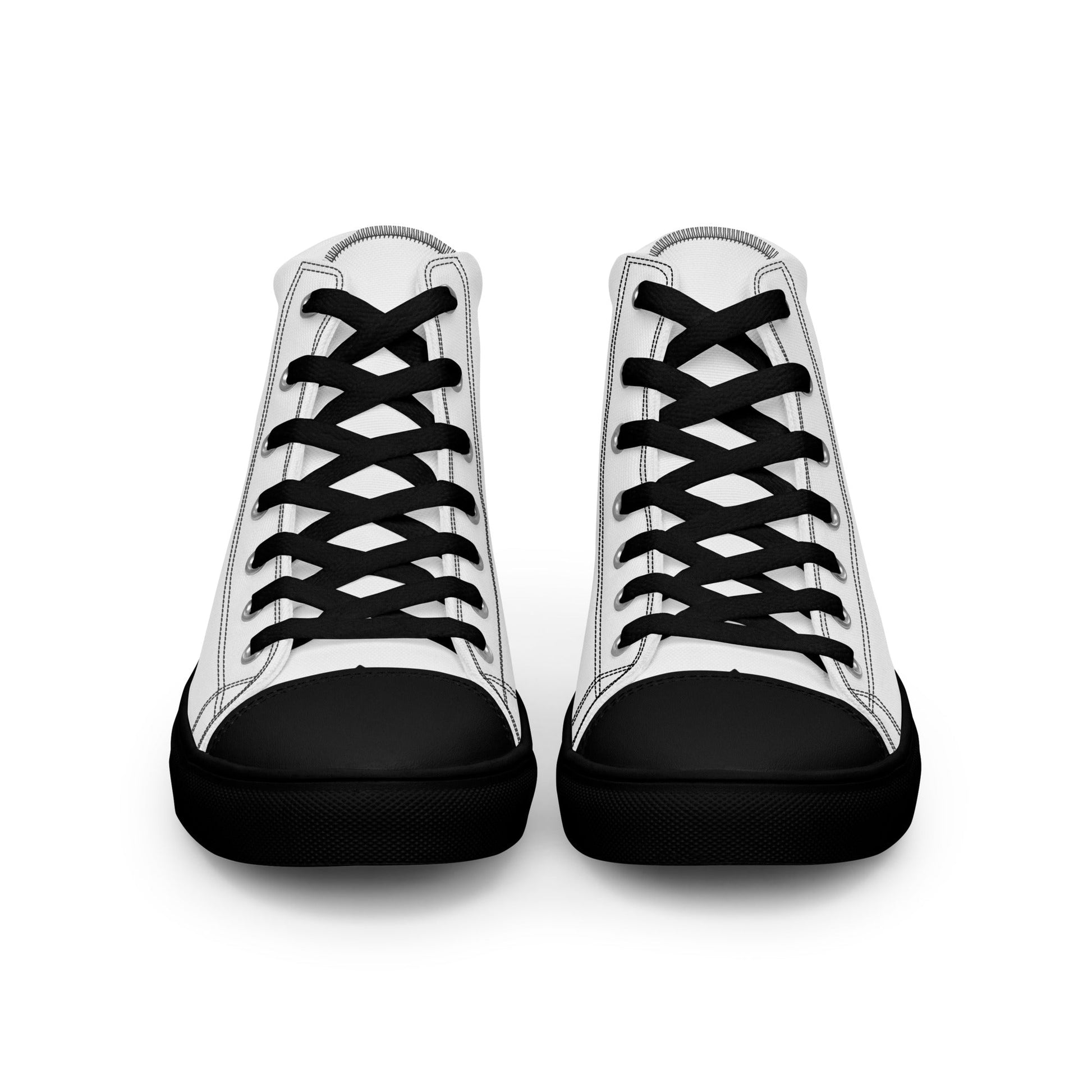 HD Men’s high top canvas shoes - Hustler Design