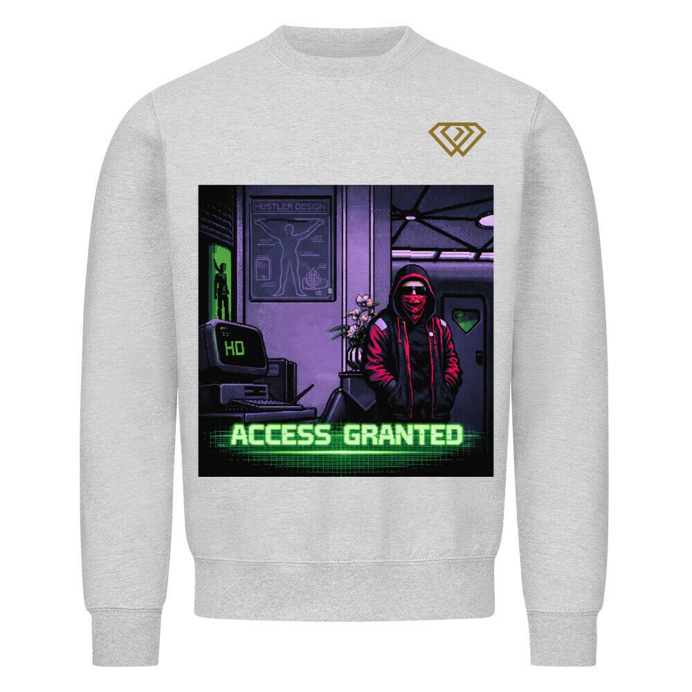 Streetwear Sweatshirt Unisex – ACCESS GRANTED (HD01) - Hustler Design