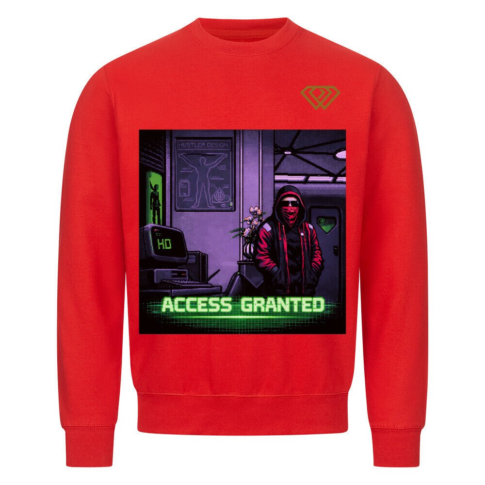 Streetwear Sweatshirt Unisex – ACCESS GRANTED (HD01) - Hustler Design