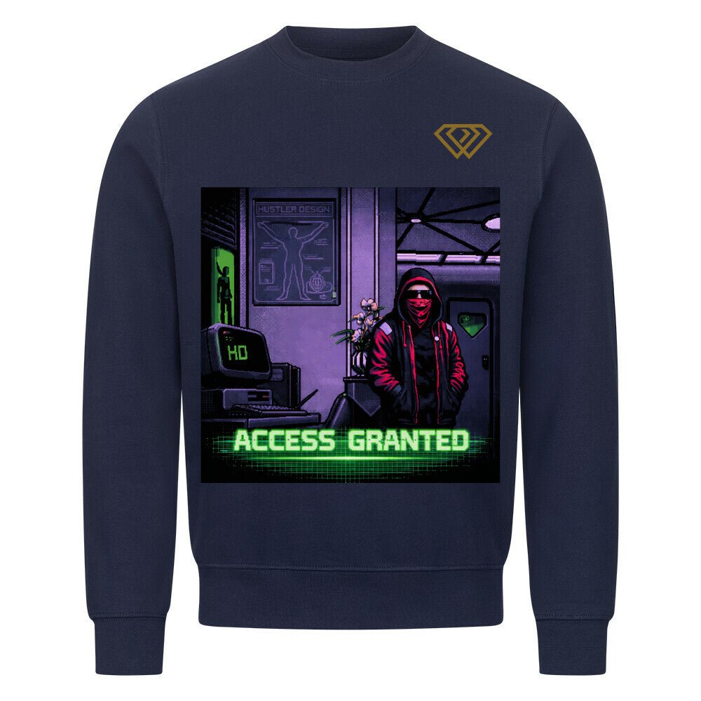 Streetwear Sweatshirt Unisex – ACCESS GRANTED (HD01) - Hustler Design