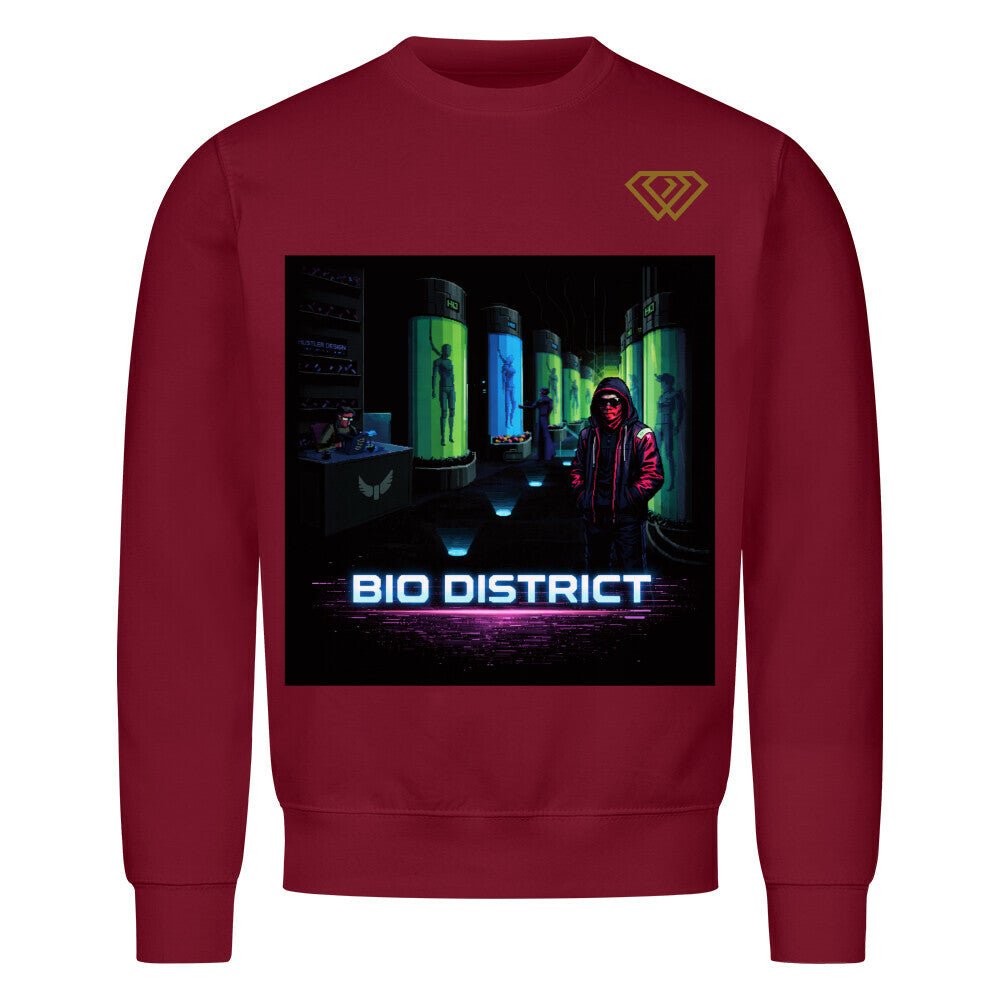 Streetwear Sweatshirt Unisex – BIO DISTRICT (HD01) - Hustler Design