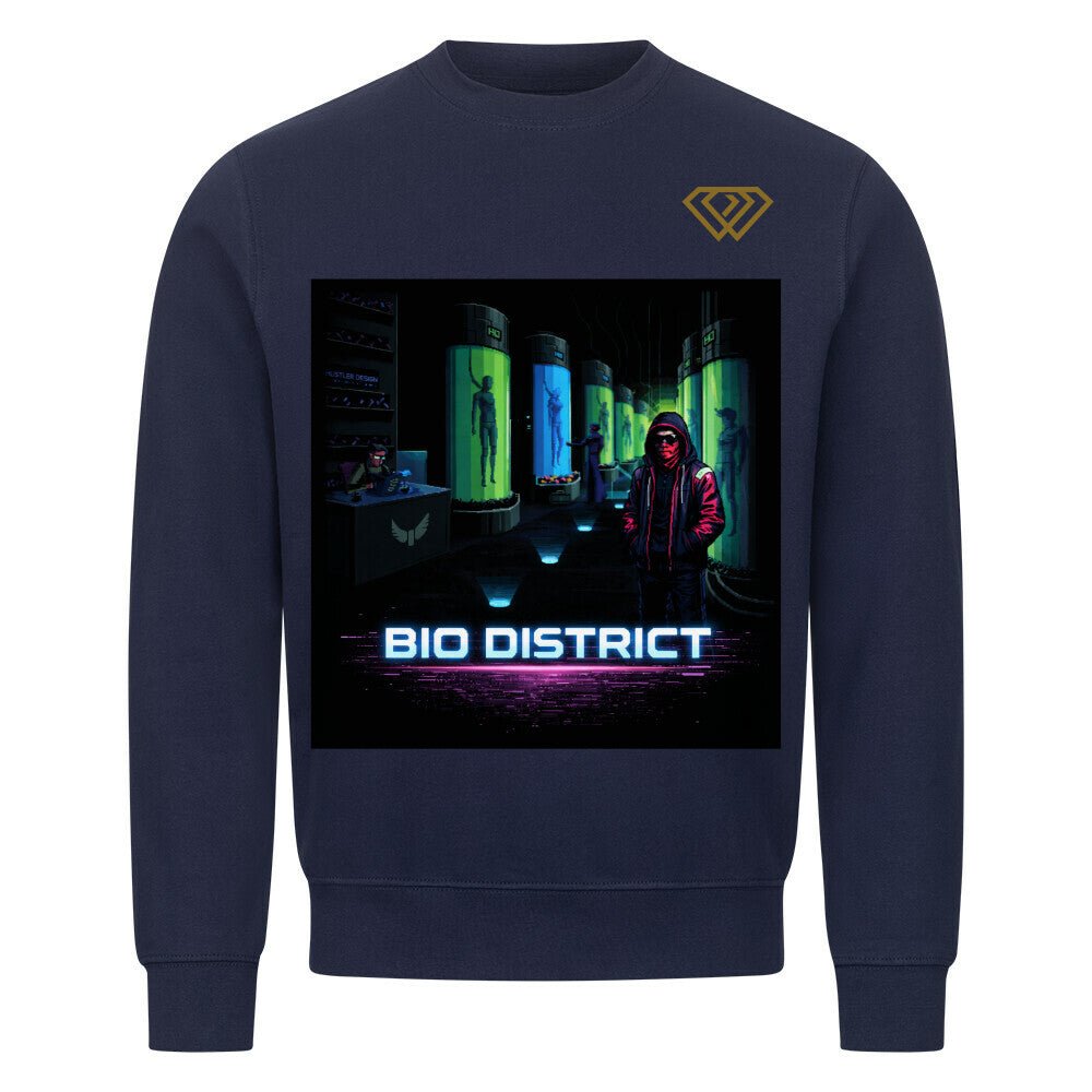 Streetwear Sweatshirt Unisex – BIO DISTRICT (HD01) - Hustler Design