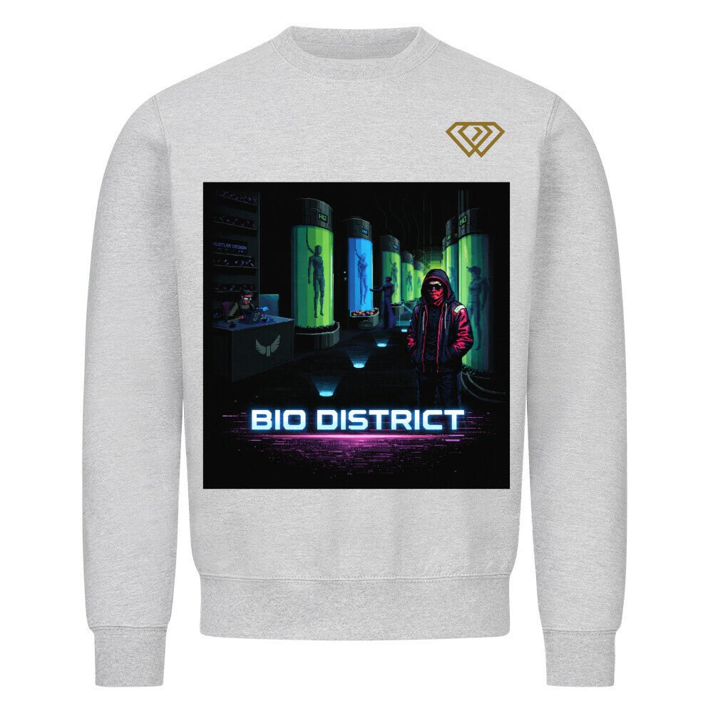 Streetwear Sweatshirt Unisex – BIO DISTRICT (HD01) - Hustler Design