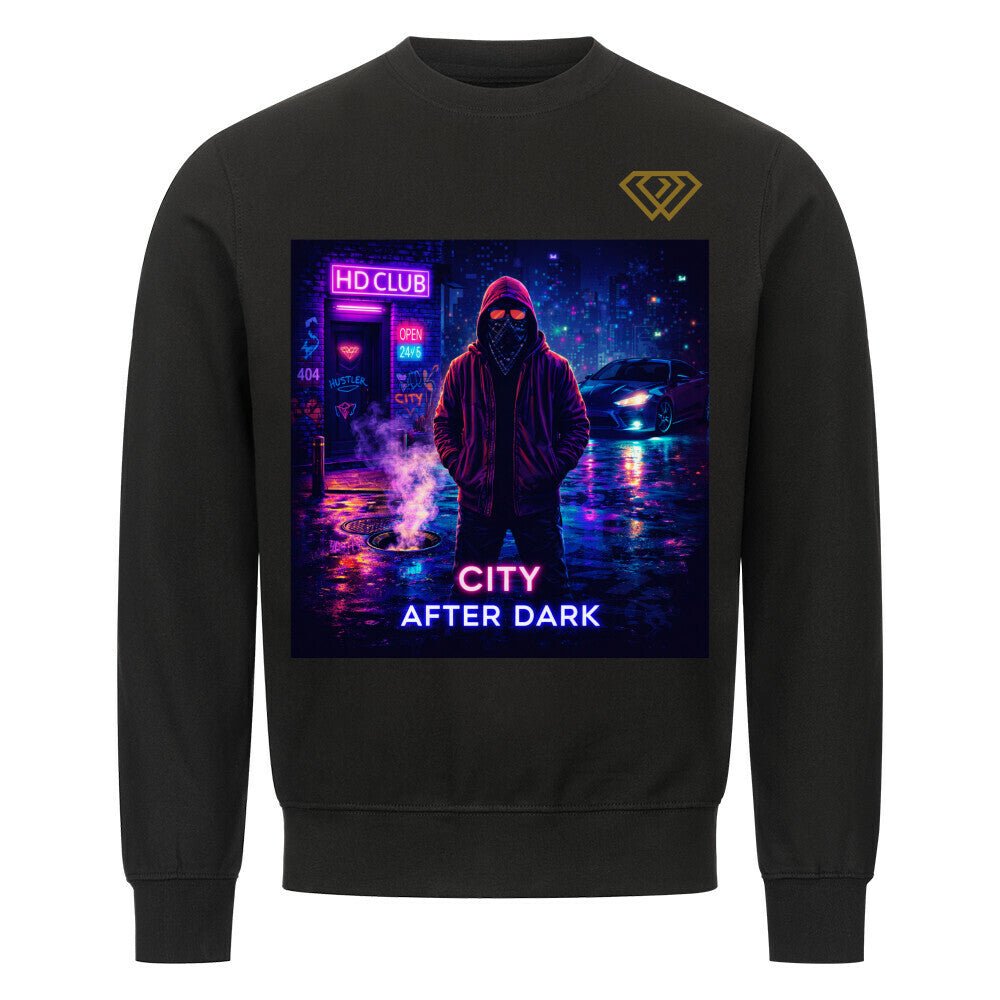 Streetwear Sweatshirt Unisex – CITY AFTER DARK (HD01) - Hustler Design