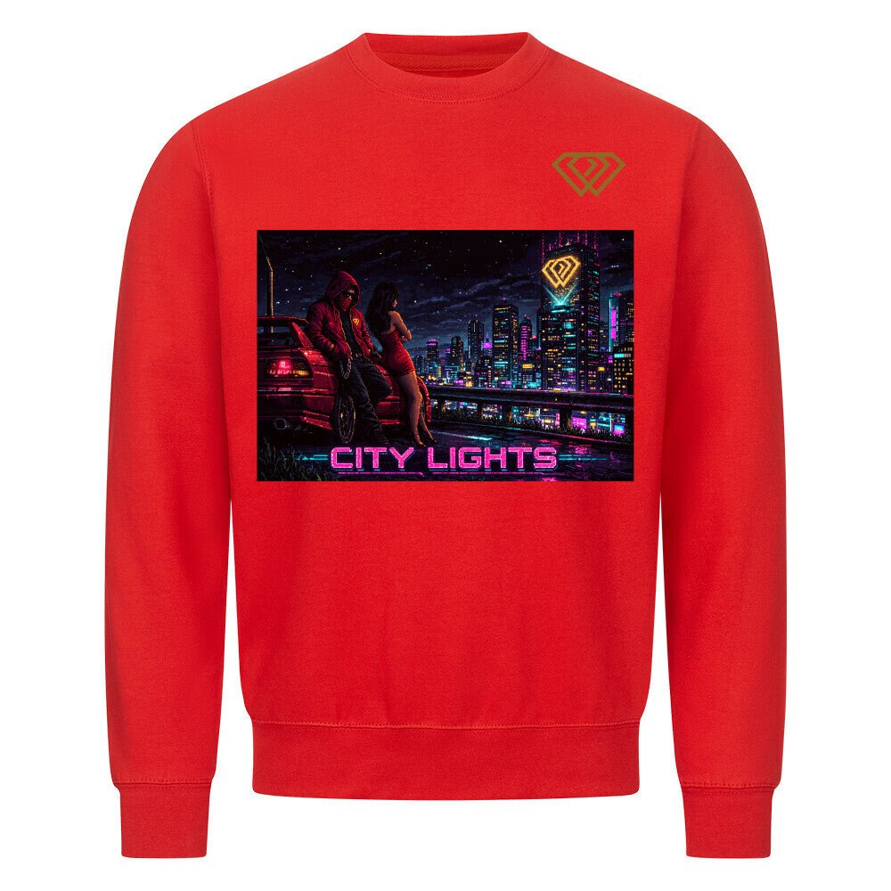 Streetwear Sweatshirt Unisex – CITY LIGHTS 01 (HD01) - Hustler Design