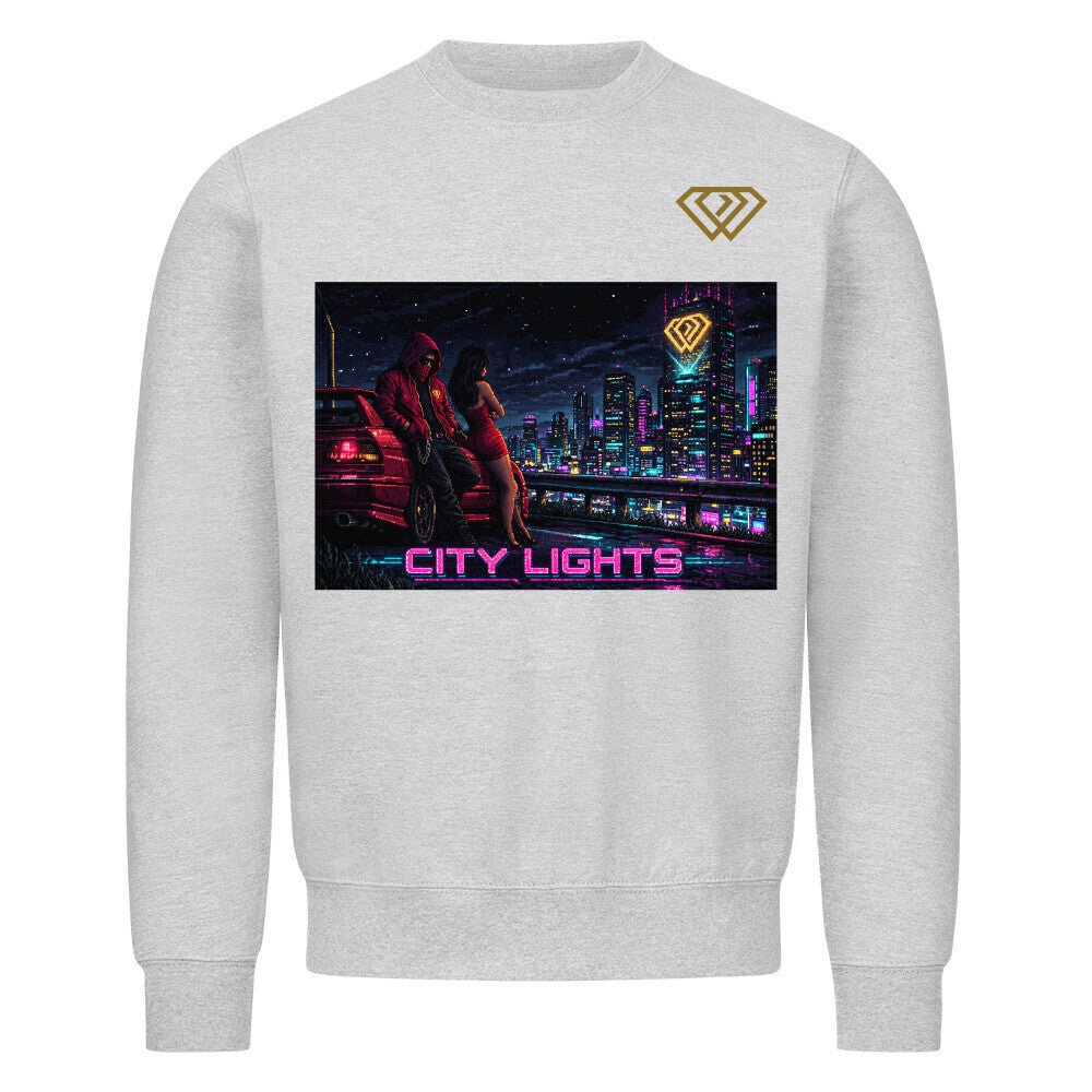 Streetwear Sweatshirt Unisex – CITY LIGHTS 01 (HD01) - Hustler Design