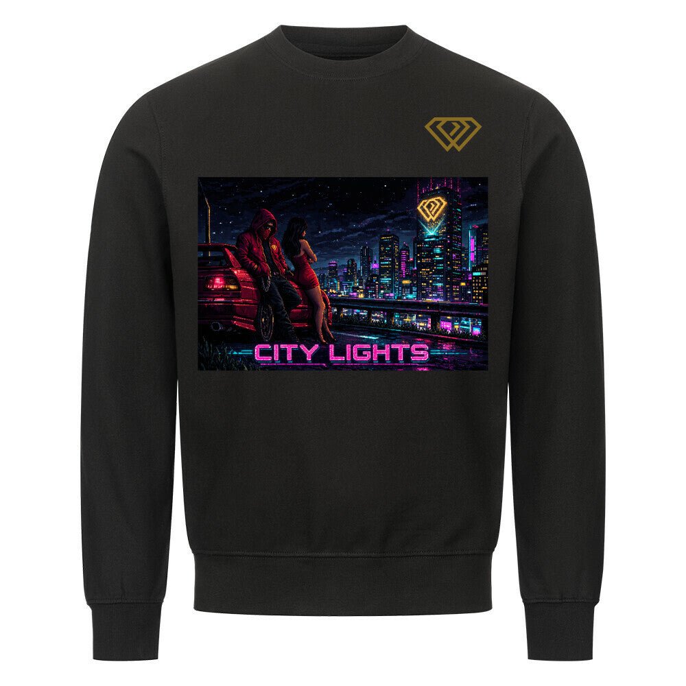 Streetwear Sweatshirt Unisex – CITY LIGHTS 01 (HD01) - Hustler Design