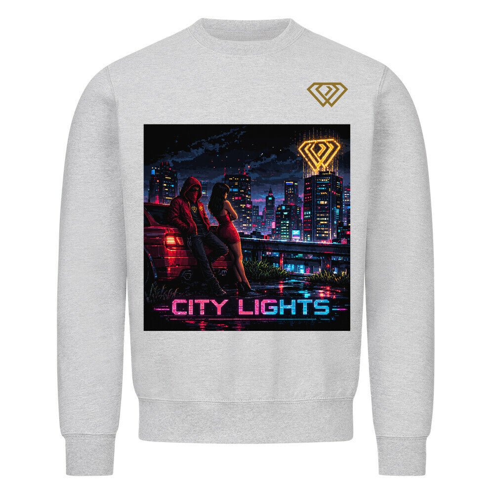 Streetwear Sweatshirt Unisex – CITY LIGHTS (HD01) - Hustler Design